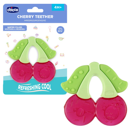 Teether Refreshing Cherry Pink 4M+ 1Pc