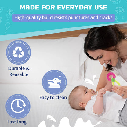 Teether Refreshing Ring Handle Pink 4M+ 1Pc