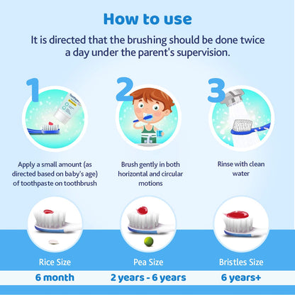 Toothbrush Blue 3Y to 8Y
