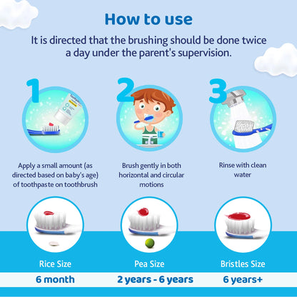 Toothbrush Blue 6M to 36M