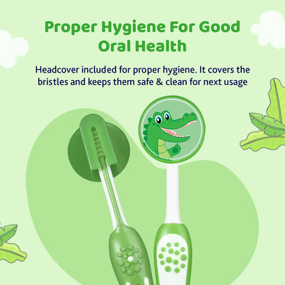 Toothbrush Green 3Y to 8Y