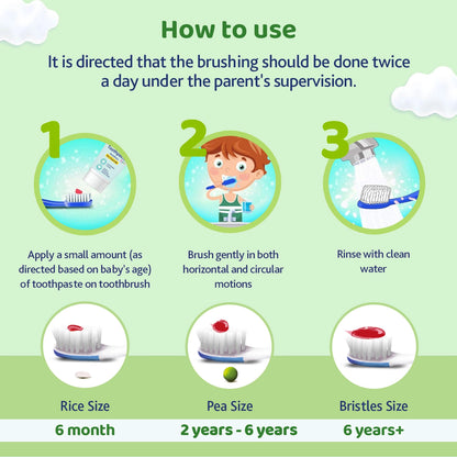 Toothbrush Green 6M to 36M