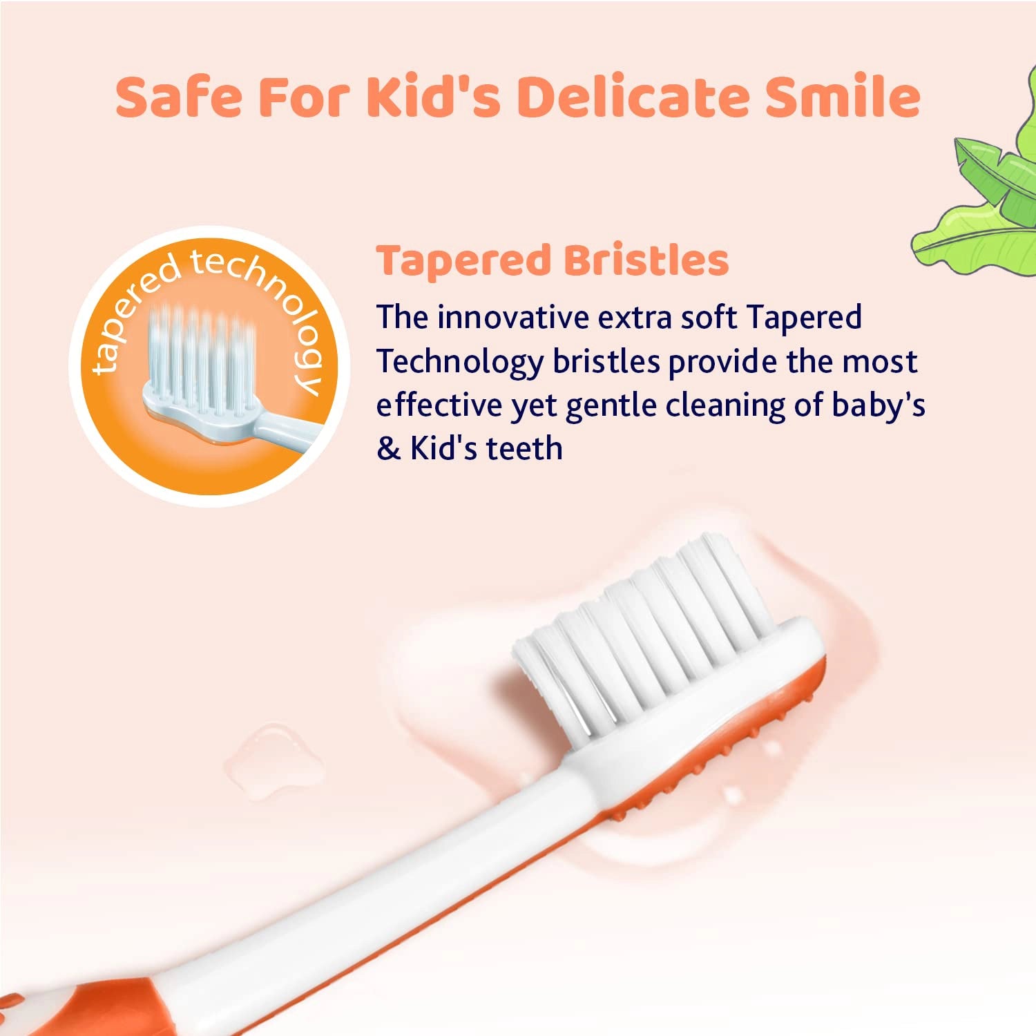 Toothbrush Orange 3Y to 8Y