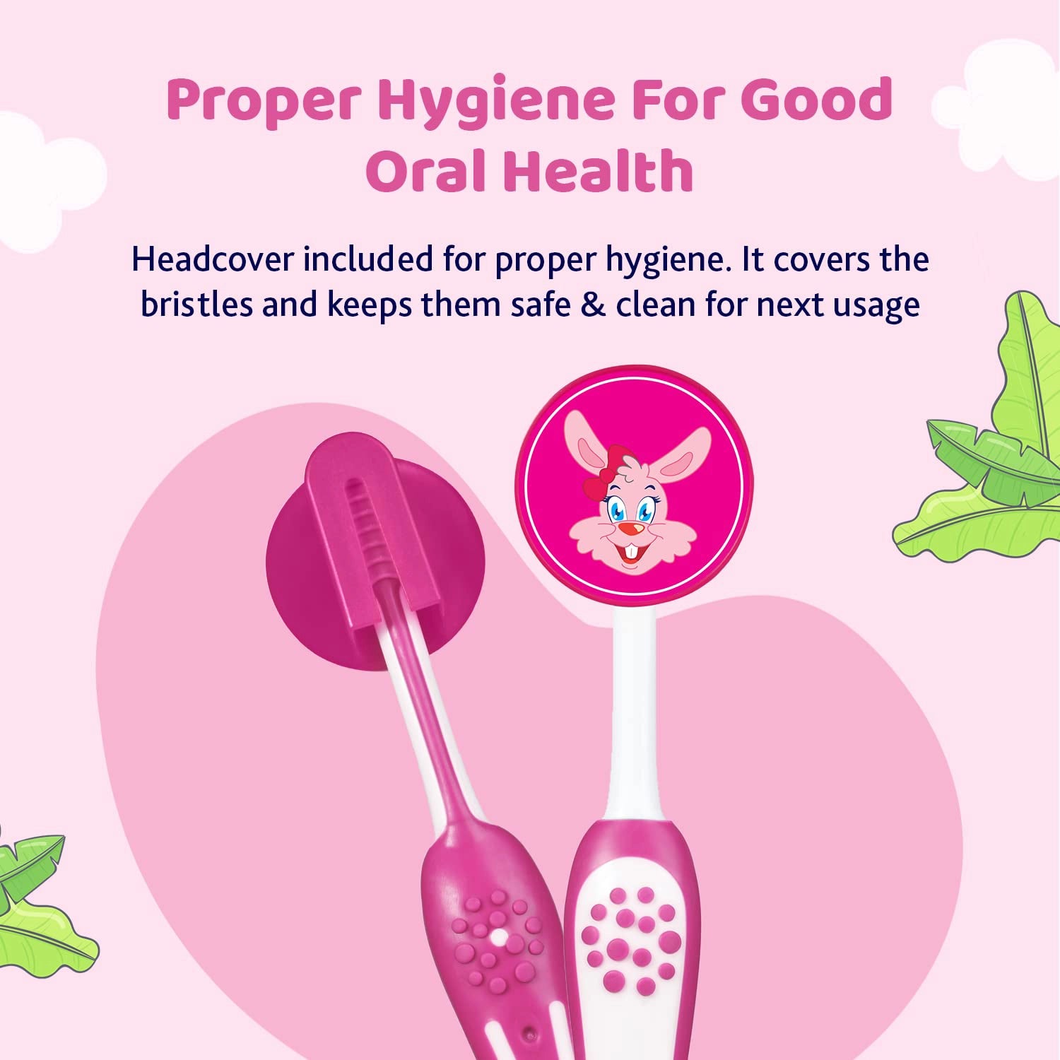 Toothbrush Pink 3Y to 8Y