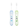 Toothbrush Set 6M to 36M Blue & Green Pack of 2