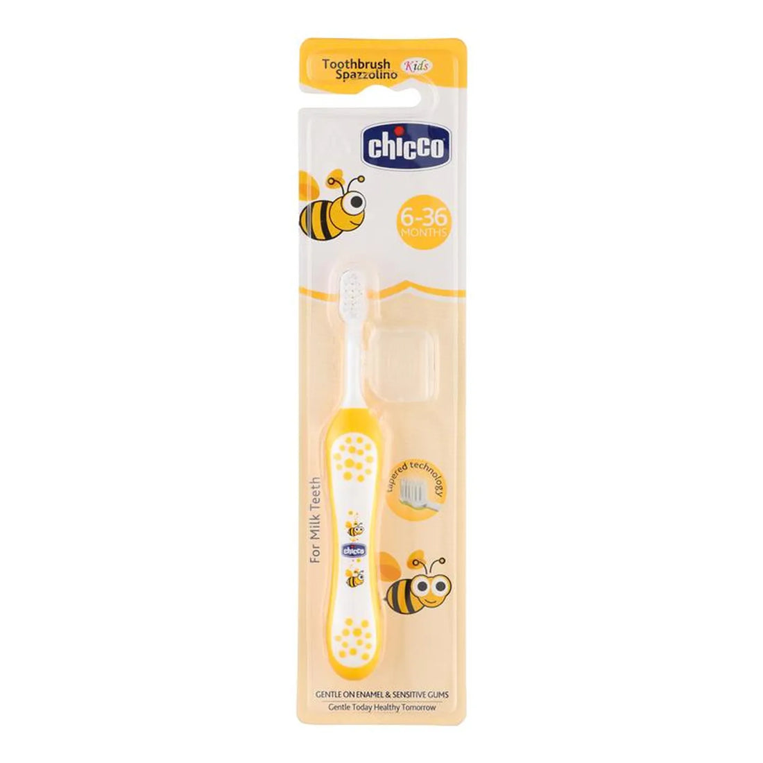 Toothbrush Yellow 6M to 36M