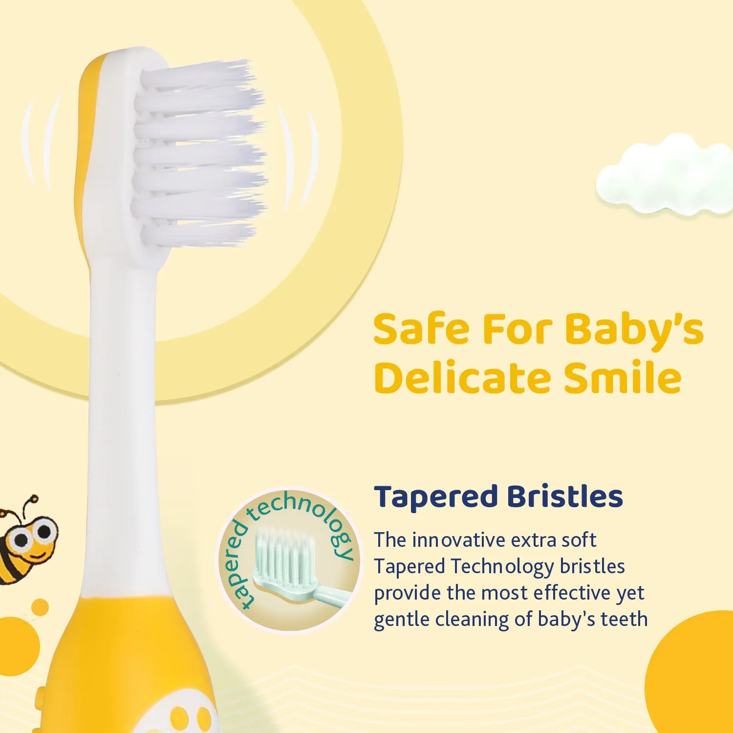 Toothbrush Yellow 6M to 36M