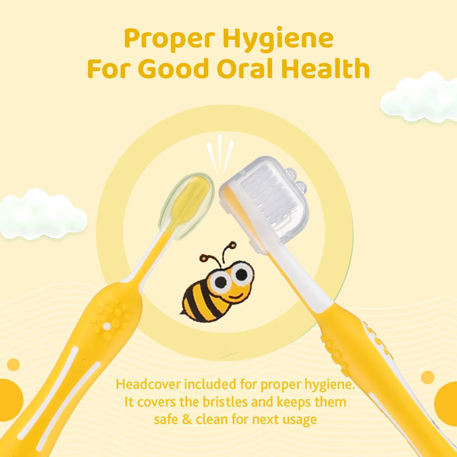 Toothbrush Yellow 6M to 36M
