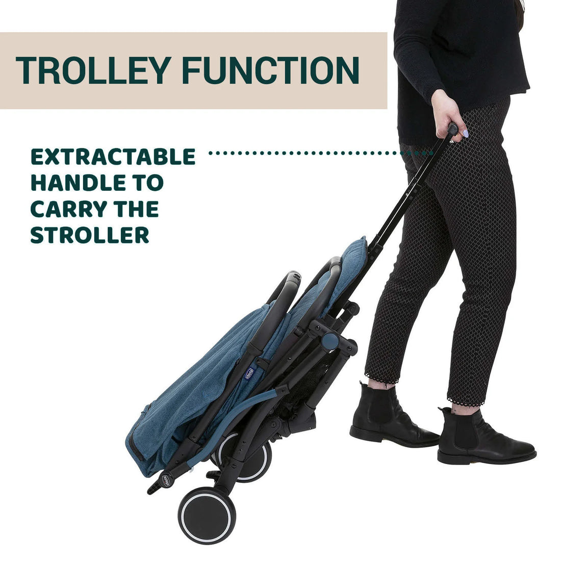 Trolleyme Stroller Calypso Blue