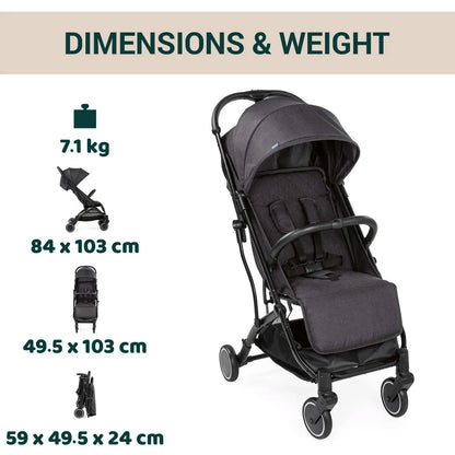 TrolleyMe Stroller Stone