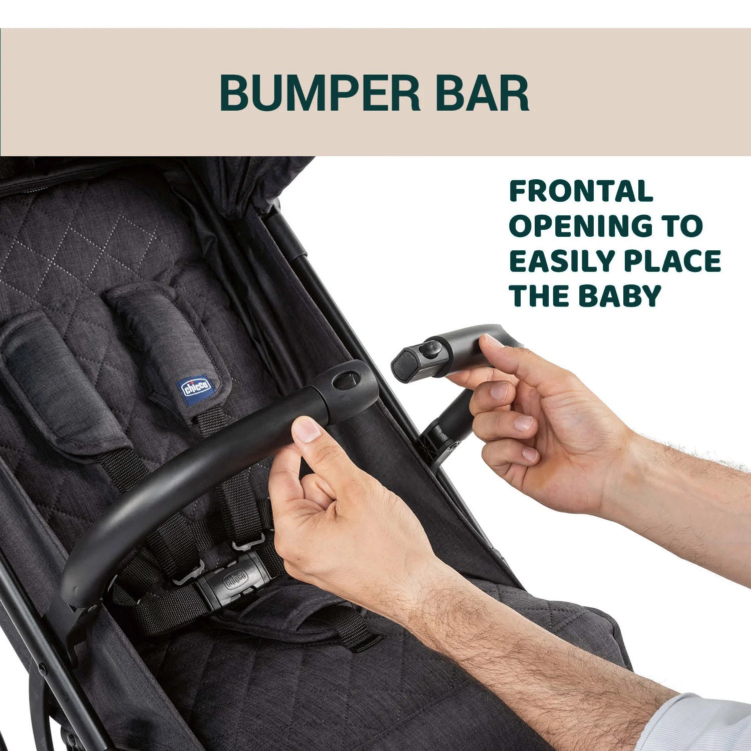 TrolleyMe Stroller Stone