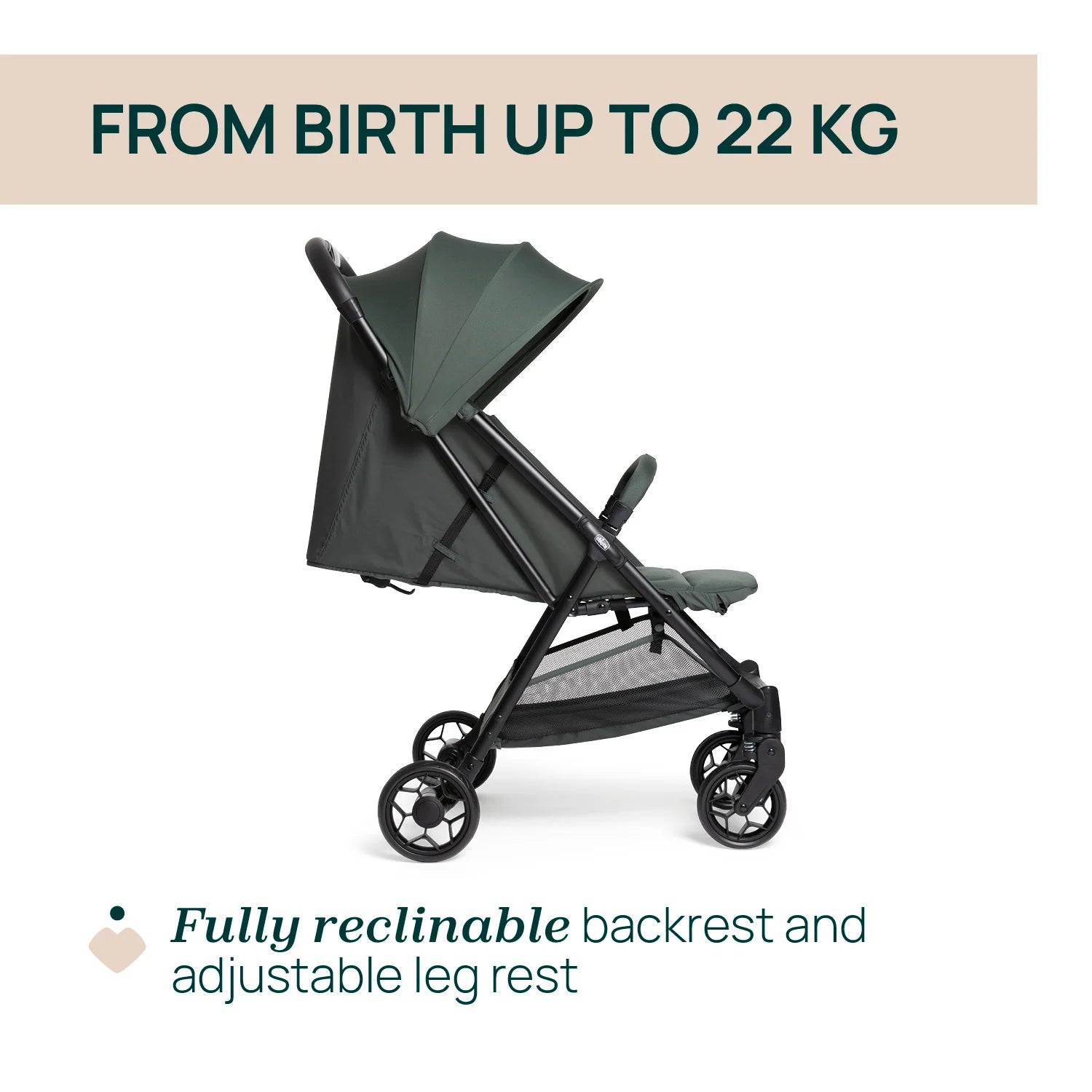 Urbino Evergreen Stroller