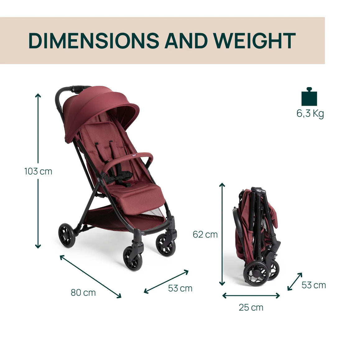 Urbino Ruby Stroller