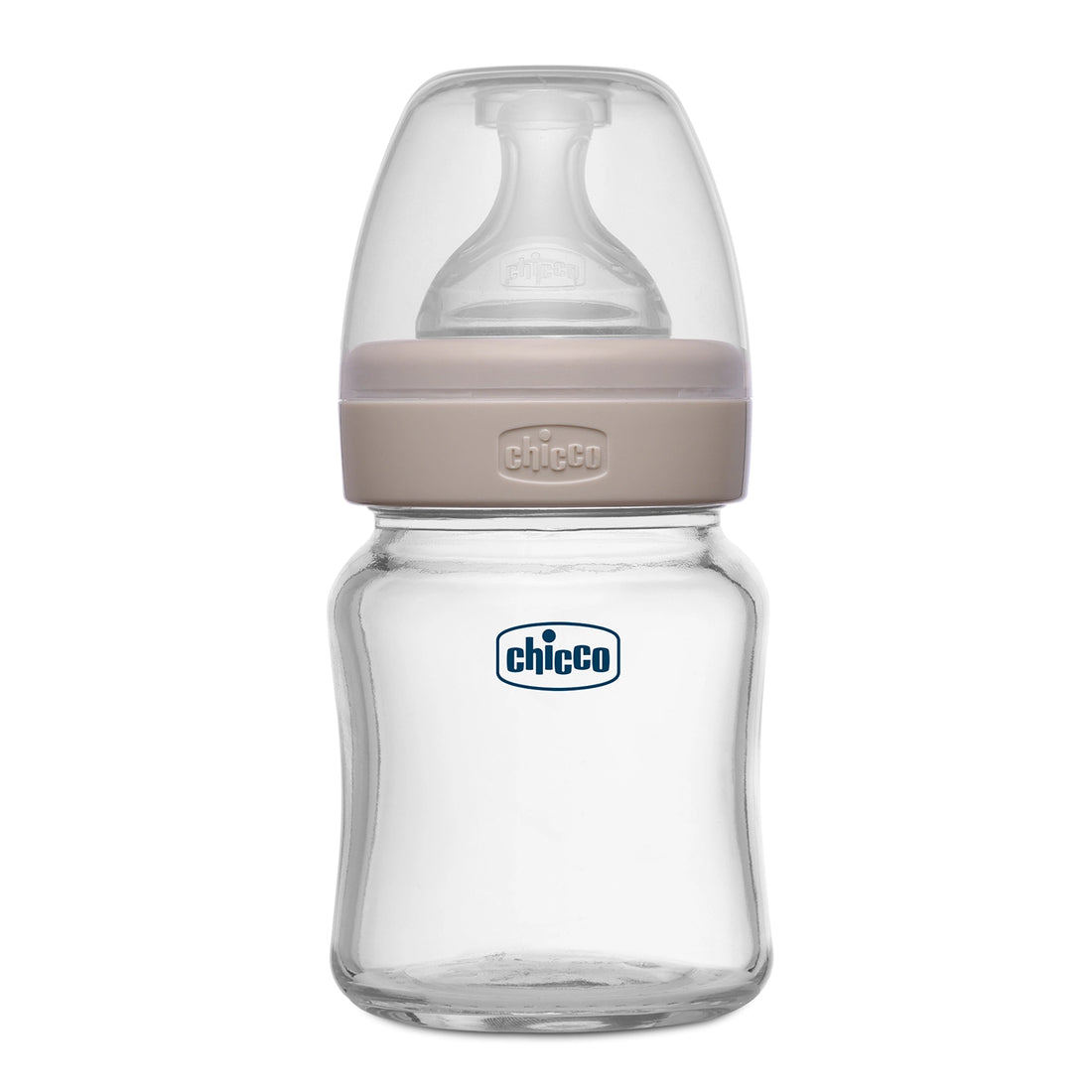 Well Being Glass Feeding Bottle 120ml  Neutral Slow Flow 0M+