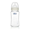 Well Being Glass Feeding Bottle 240ml Neutral Medium Flow 3M+