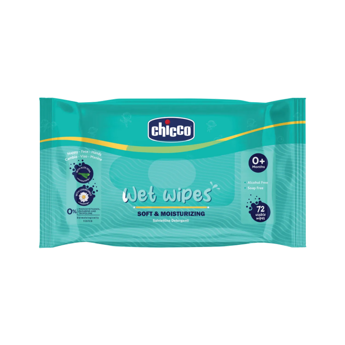 Wet Wipes Sticker Pack of 1  72 Pcs