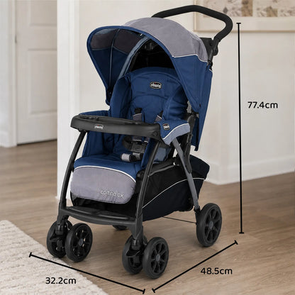 Cortina Cx Baltic Blue Stroller