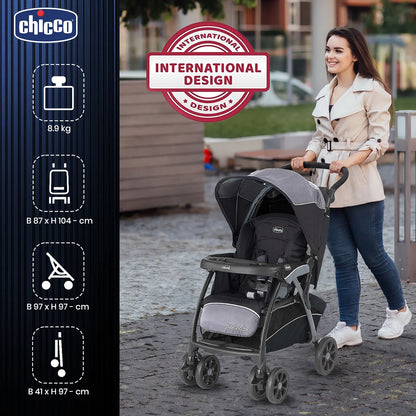 Chicco Cortina Cx Stroller Jet Black