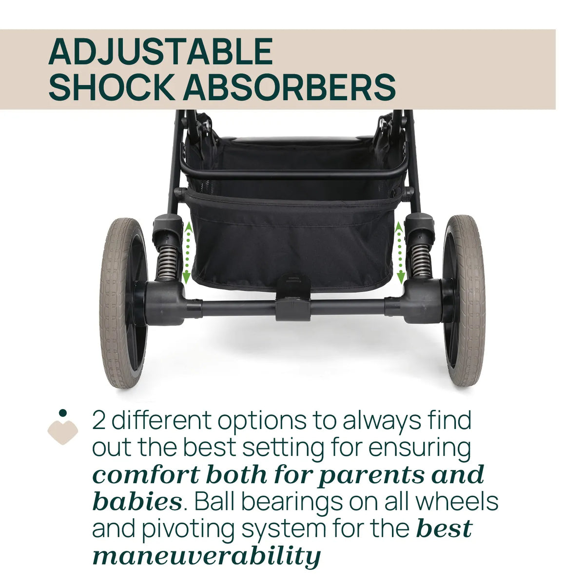 Dolomiti Charcoal Stroller