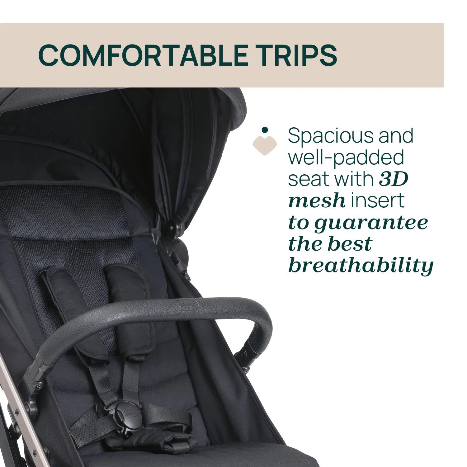 Dolomiti Charcoal Stroller