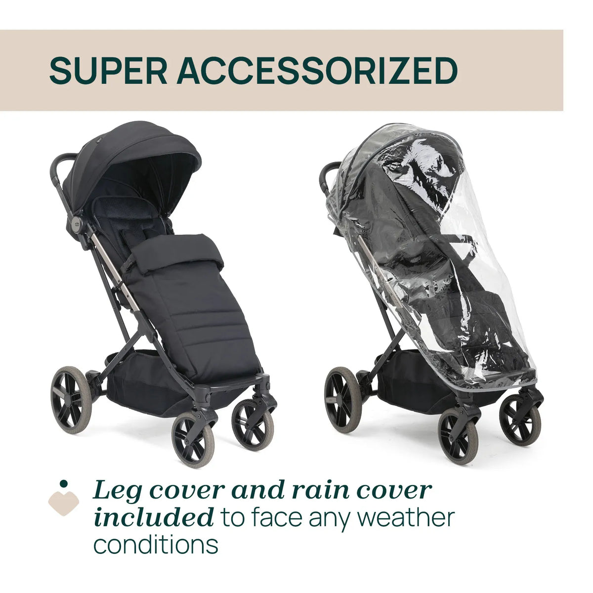 Dolomiti Charcoal Stroller