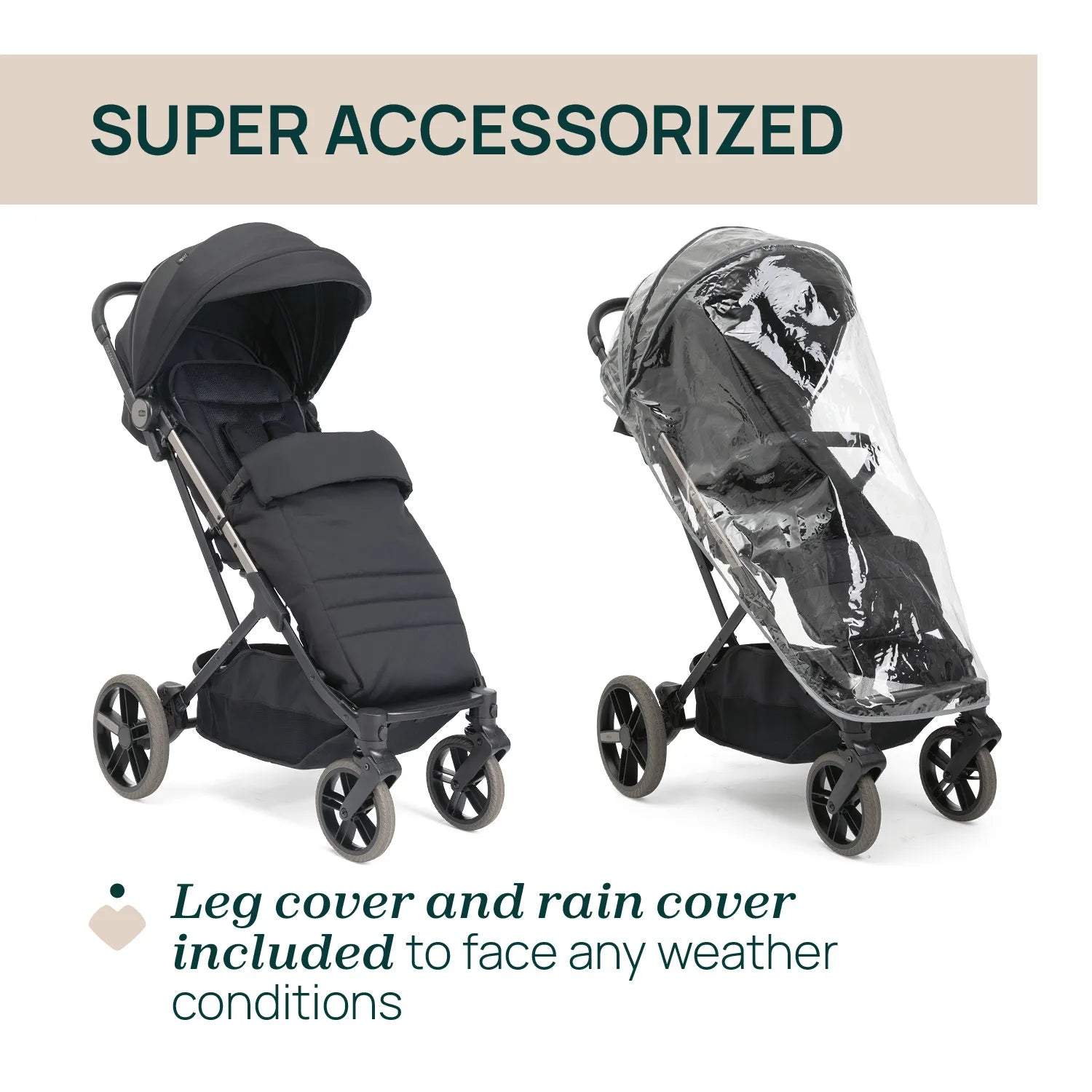Dolomiti Charcoal Stroller