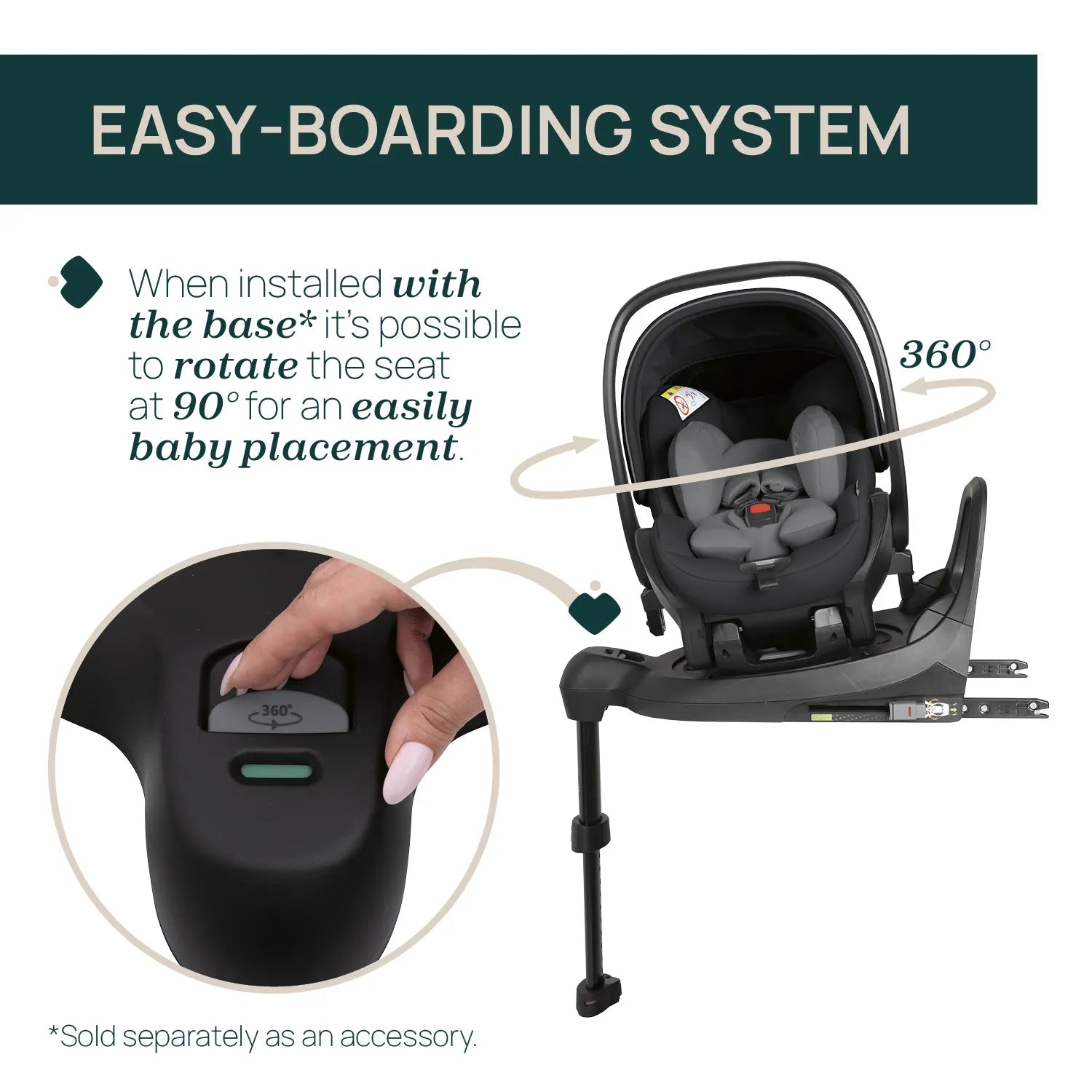First-Seat Recline 2 Black Satin
