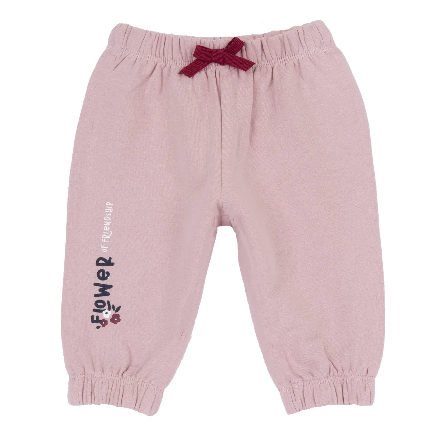 Girls Cotton Knitted Joggers