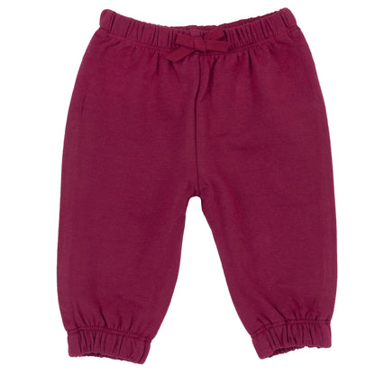 Girls Cotton Knitted Joggers