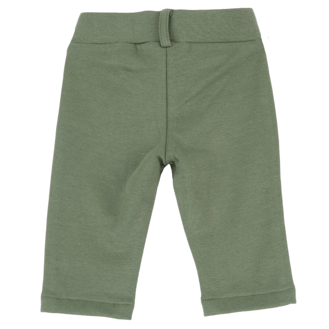 Girls Dark Green Self Design Trouser