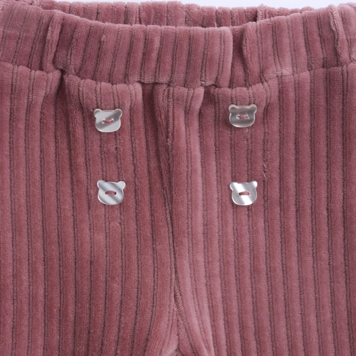 Girls Dark Pink Embellished Joggers