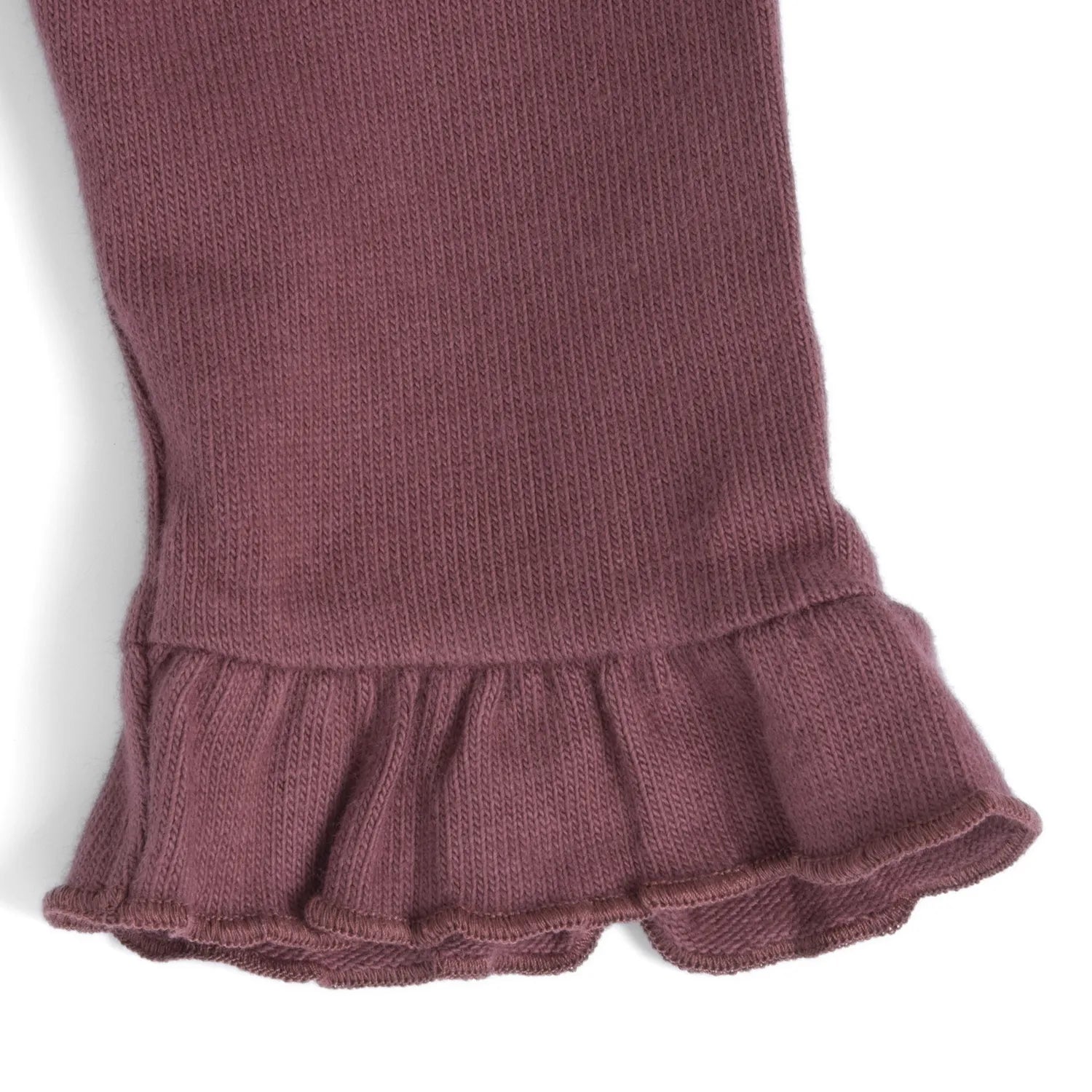 Girls Dark Pink Self Design Trouser