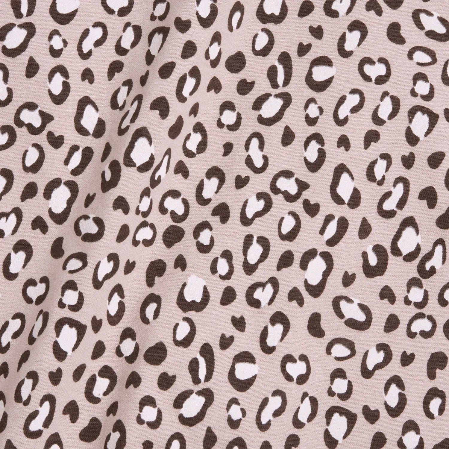 Girls Light Pink All Over Printed T-shirt