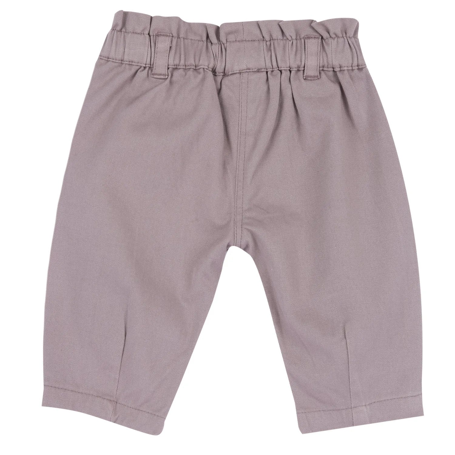 Girls Medium Lilac Printed Trouser