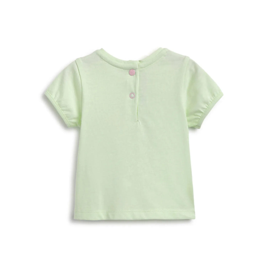 Girls Printed Cotton T-Shirt With Shorts