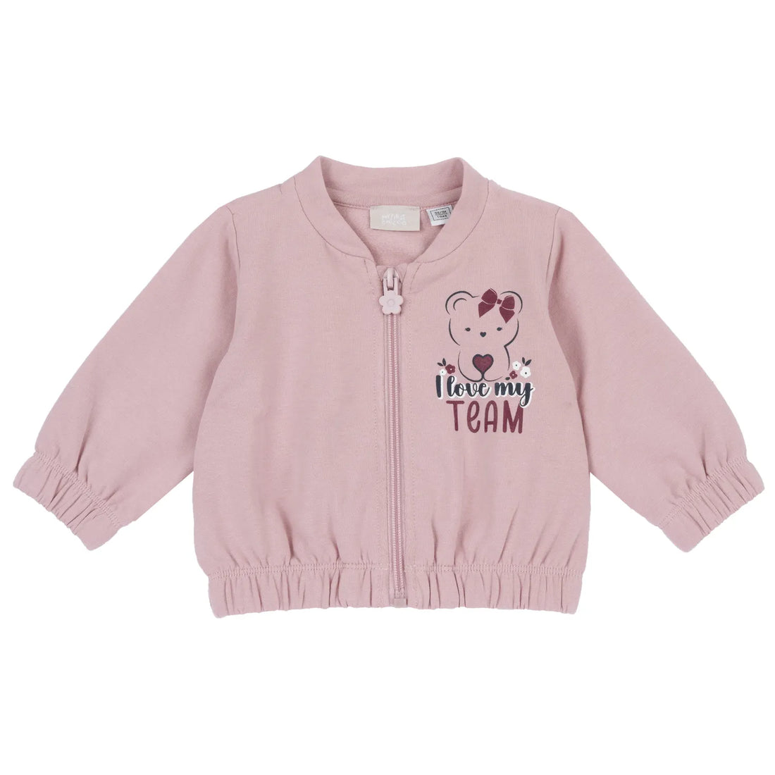 Girls Printed Fleece Sweatshirt