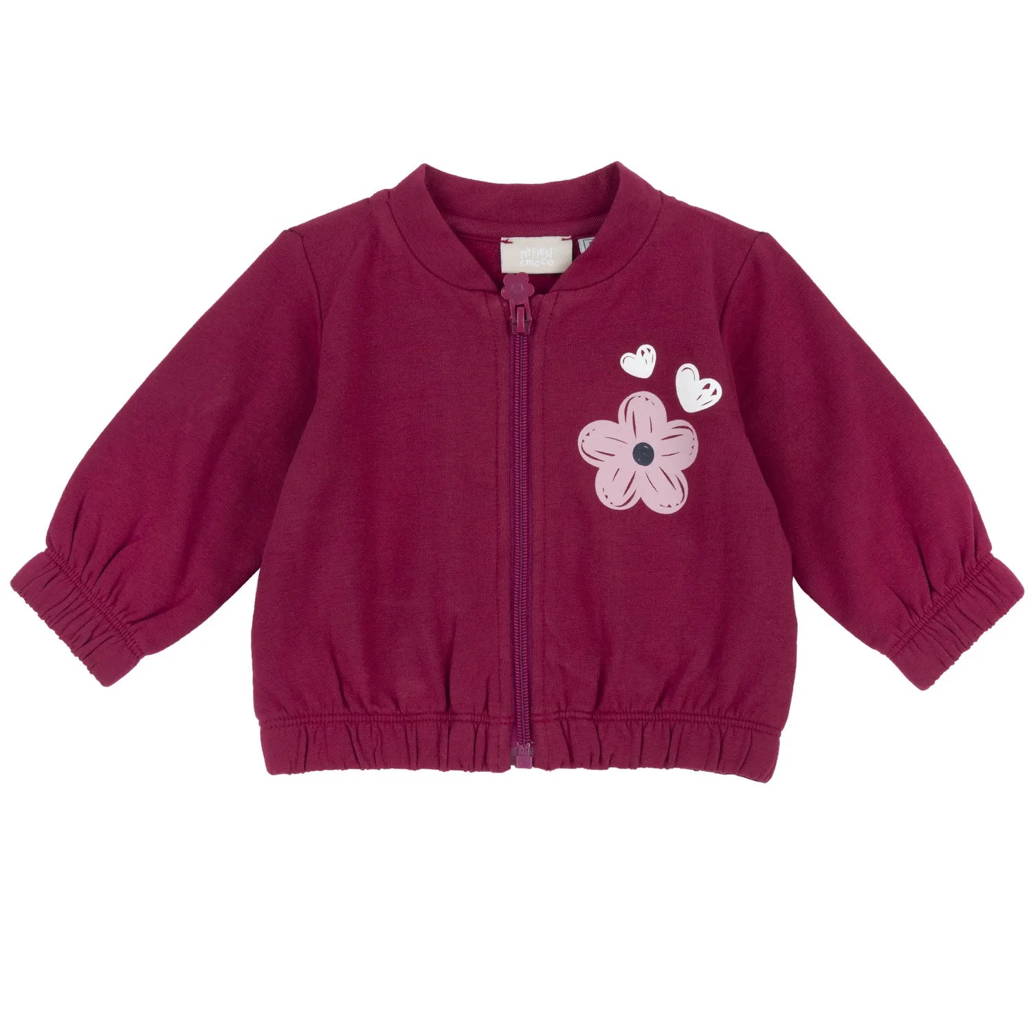 Girls Printed Fleece Sweatshirt