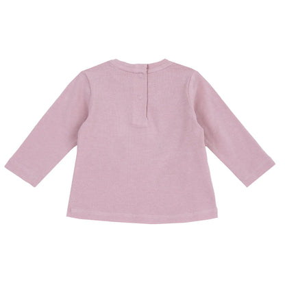Girls Printed Long Sleeve Knitted T-shirt