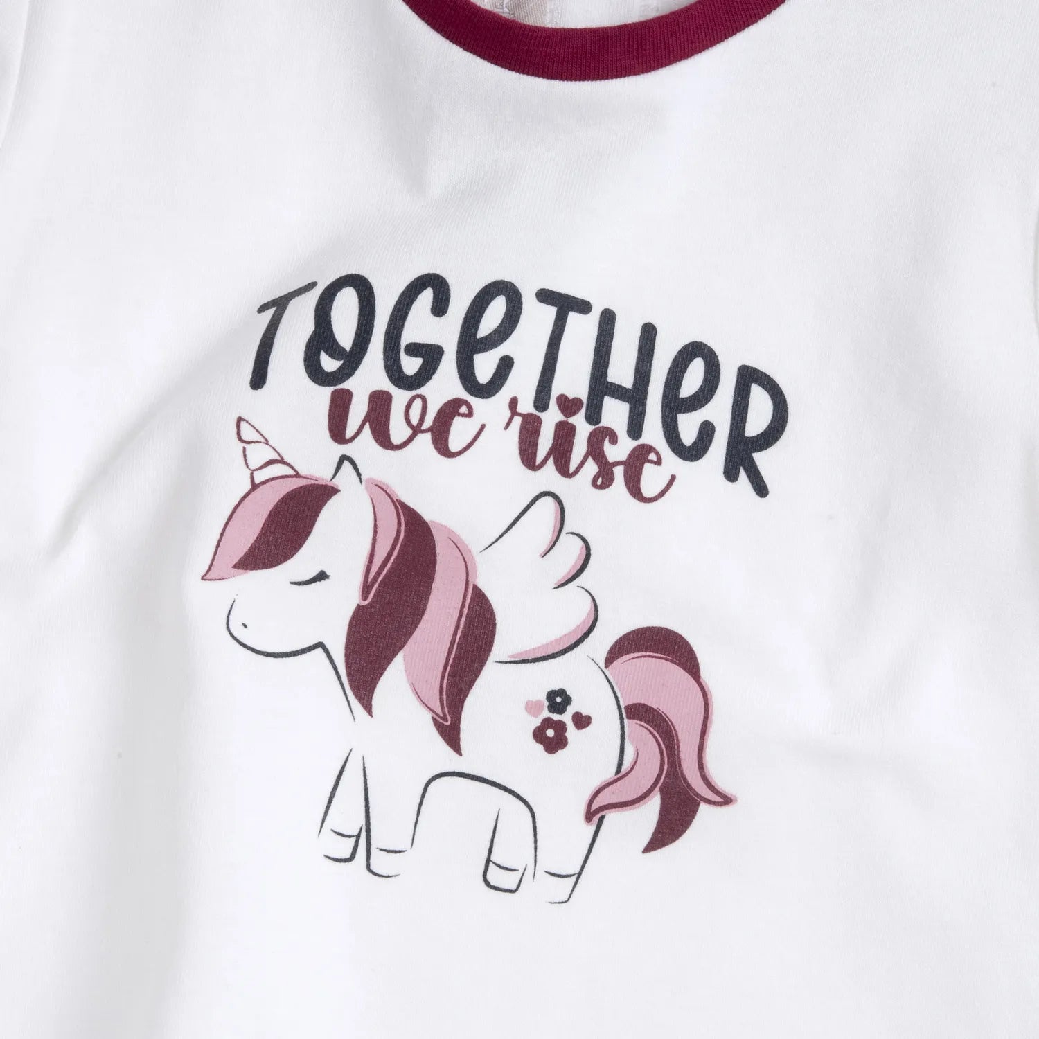 Girls Printed Long Sleeve Knitted T-shirt