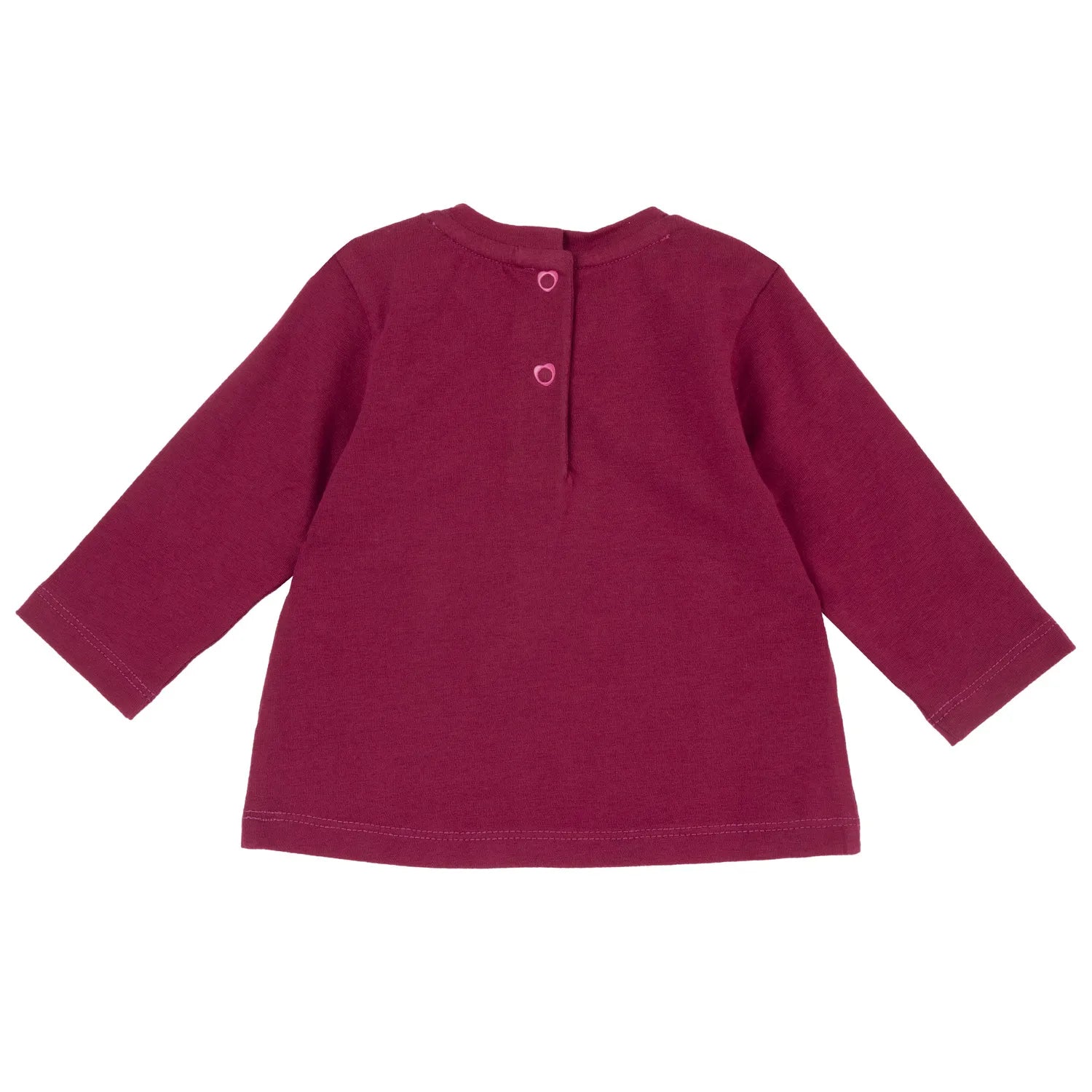 Girls Printed Long Sleeve Knitted T-shirt
