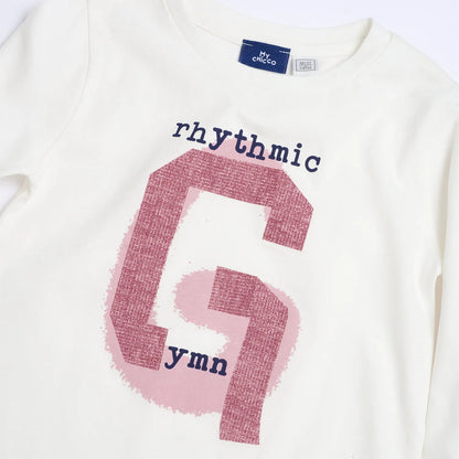 Girls Printed Long Sleeve T-shirt