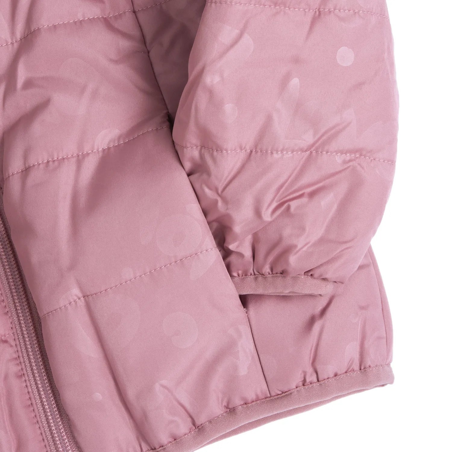 Girls Printed Woven Padded Jacket