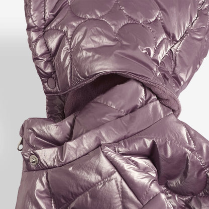 Girls Self Design Nylon Jacket