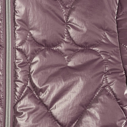 Girls Self Design Nylon Jacket