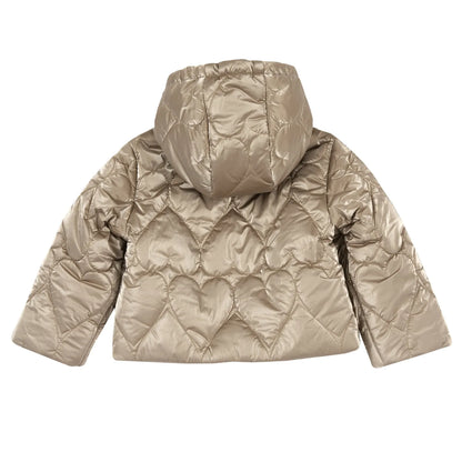 Girls Self Design Nylon Jacket