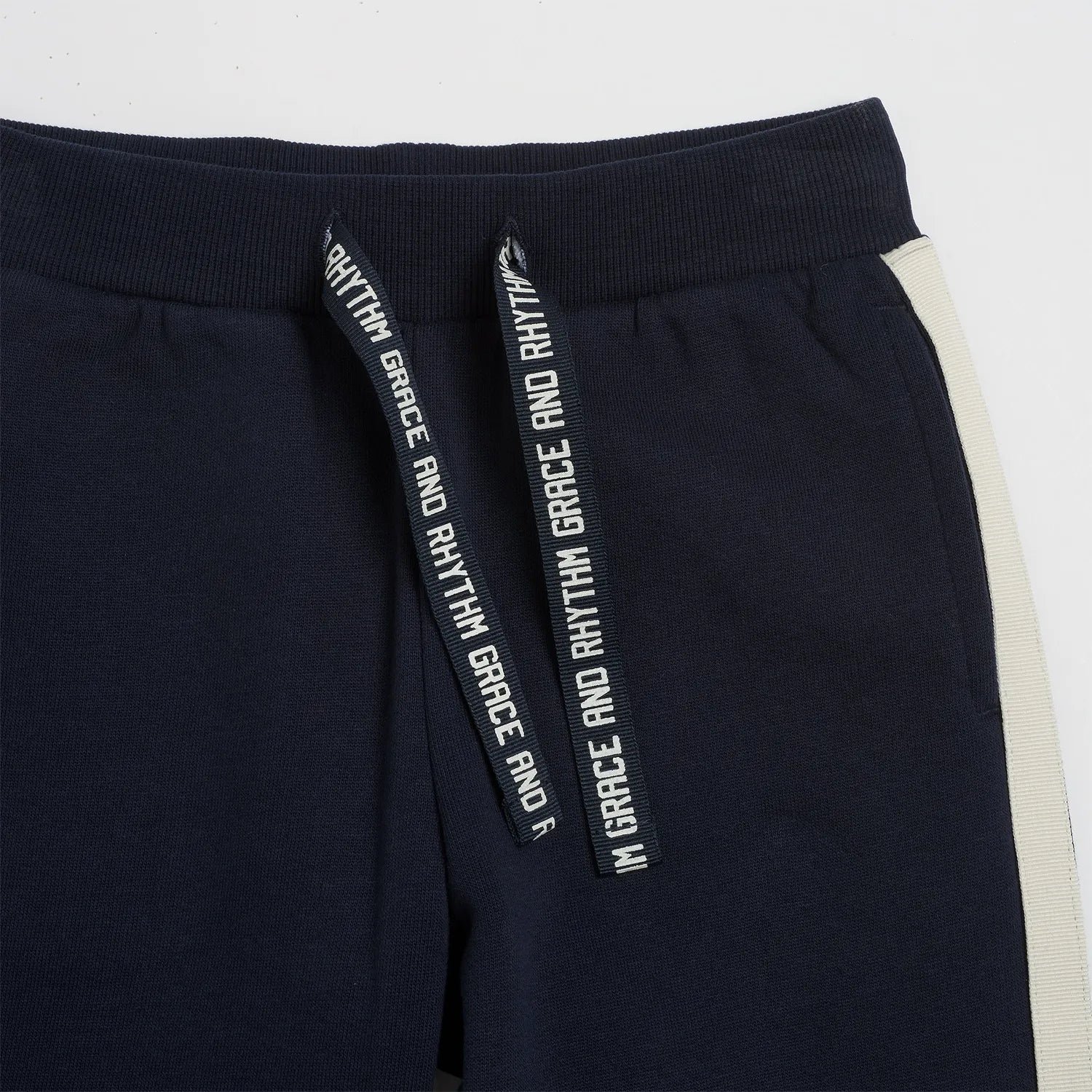 Girls Solid Drawstring Trouser