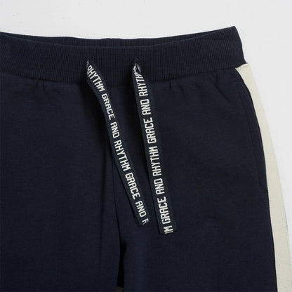 Girls Solid Drawstring Trouser
