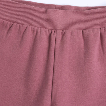 Girls Solid Stretch Fleece Trouser