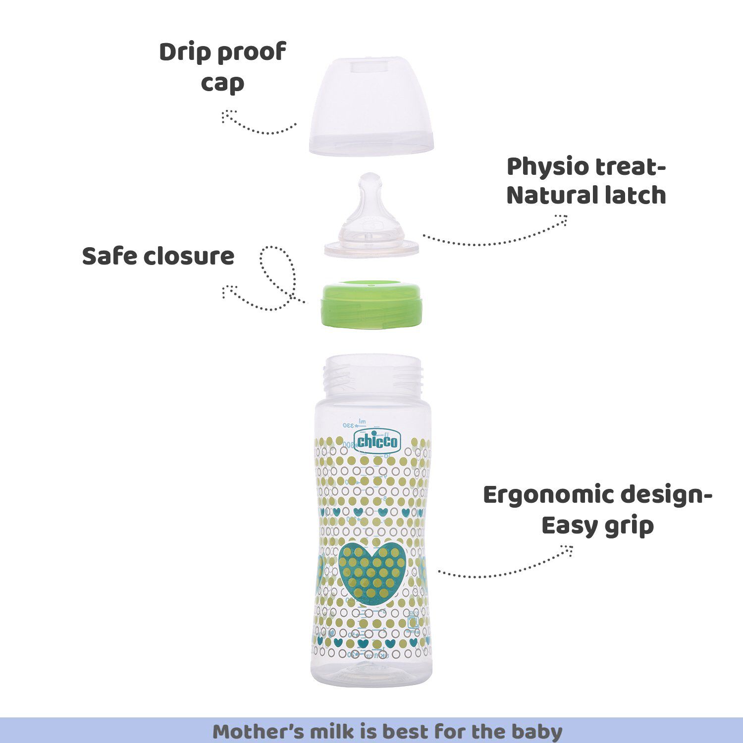 Chicco shop bottle 330ml