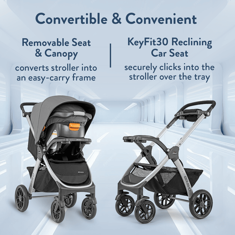 Bravo Trio Travel System (Camden, Black) image number 2